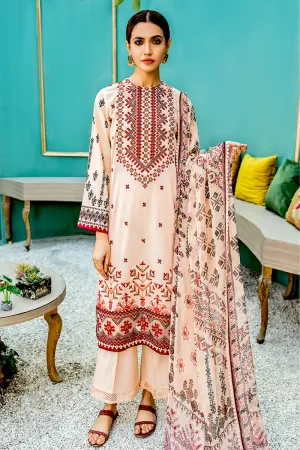 Aabyaan Luxury Lawn Collection 2021 – SEFTALI  (AL-05)