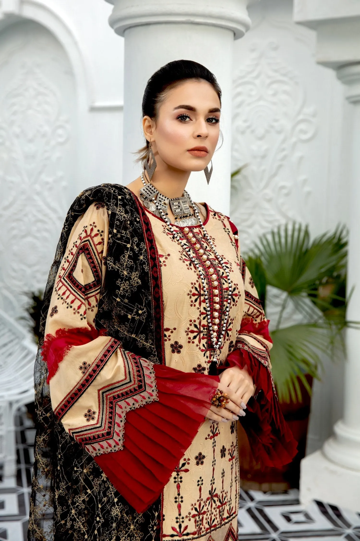 Adan's Libas Schiffli Embroidered Lawn Collection – Ethnic Looks