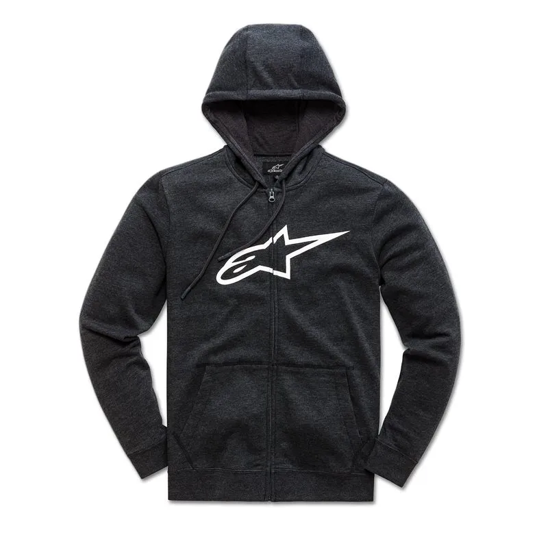 Alpinestar Ageless Li Casual Fleece Hoodie - Black White