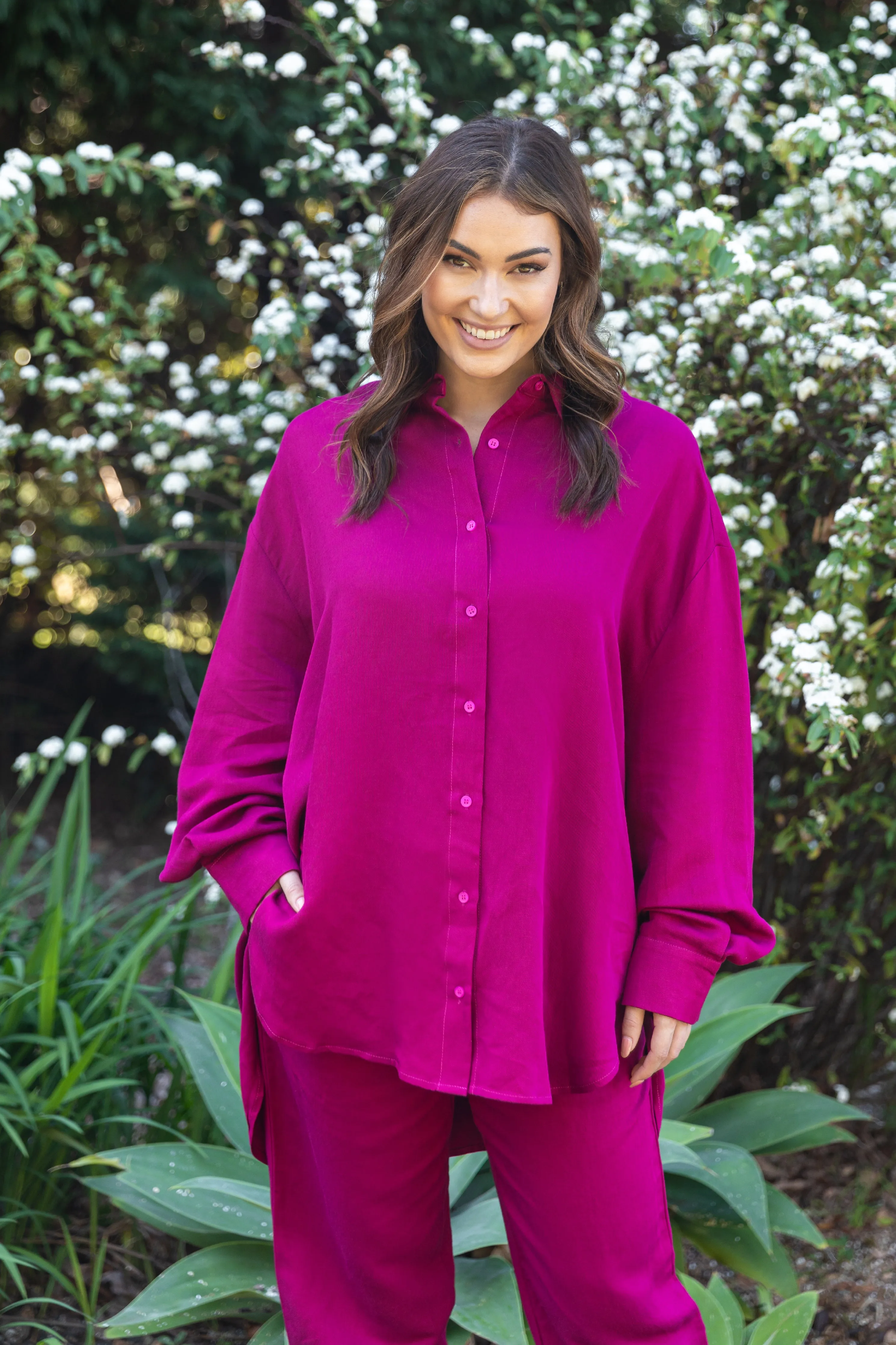 Amore Shirt | Deep Plum | FINAL SALE