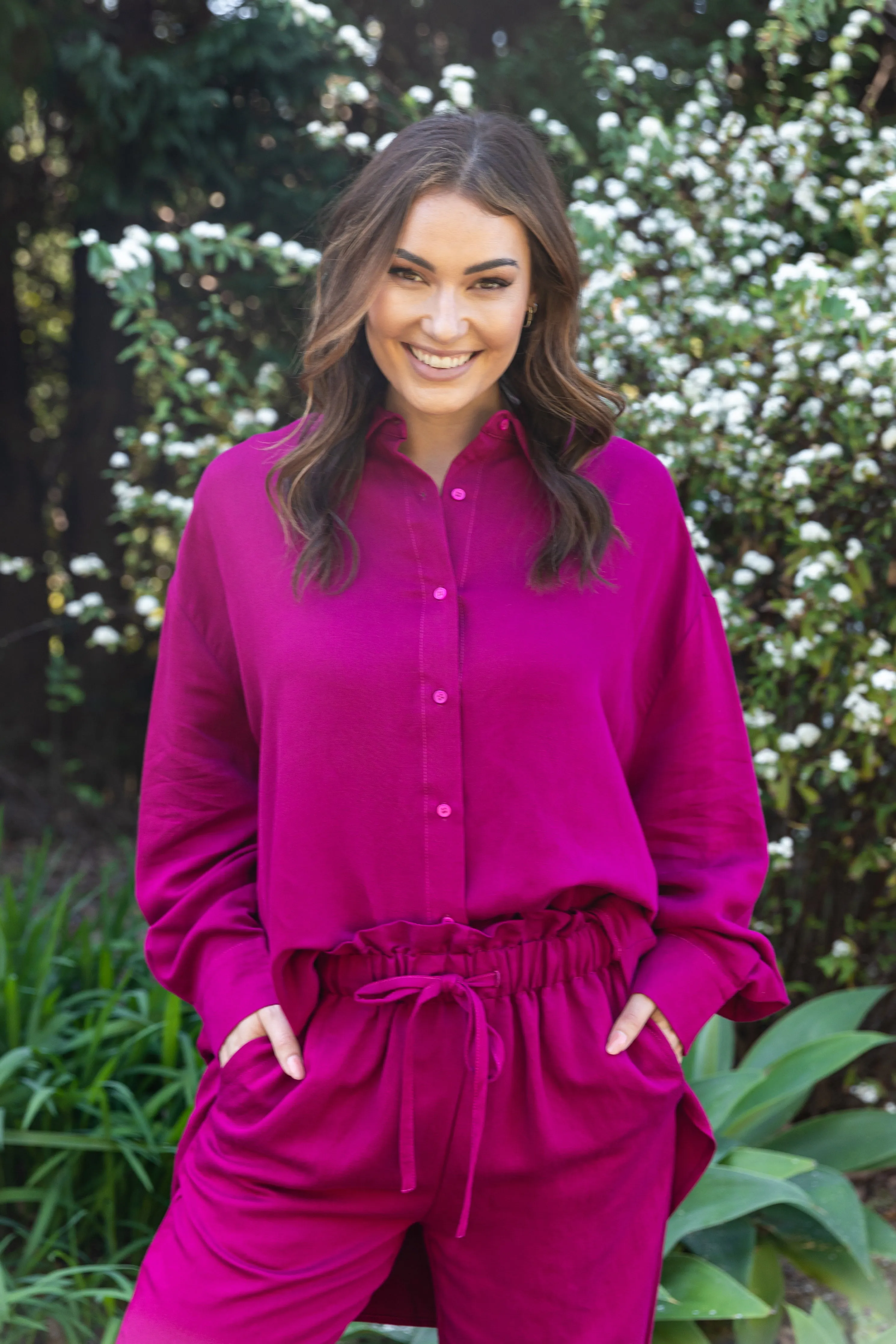 Amore Shirt | Deep Plum | FINAL SALE