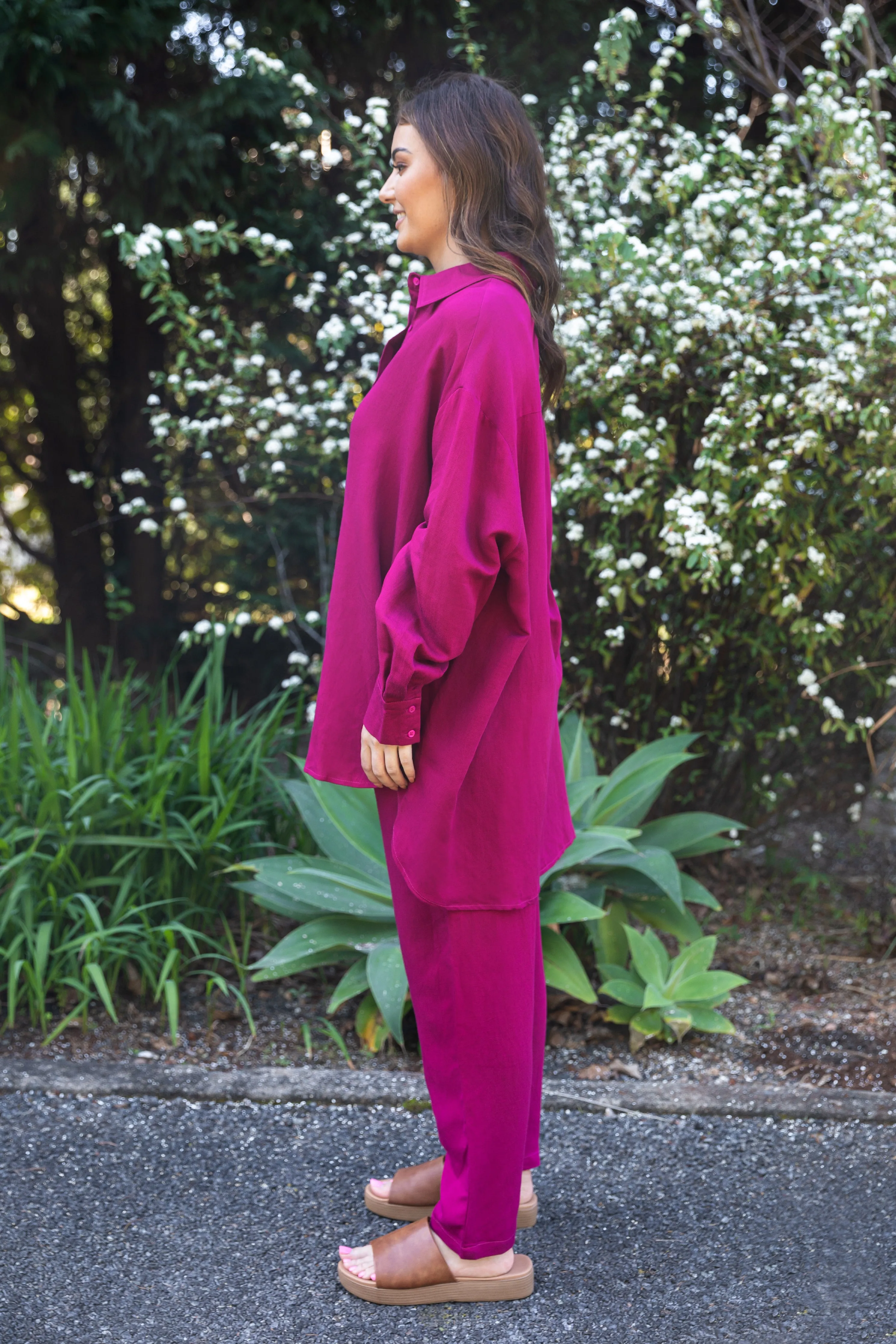 Amore Shirt | Deep Plum | FINAL SALE