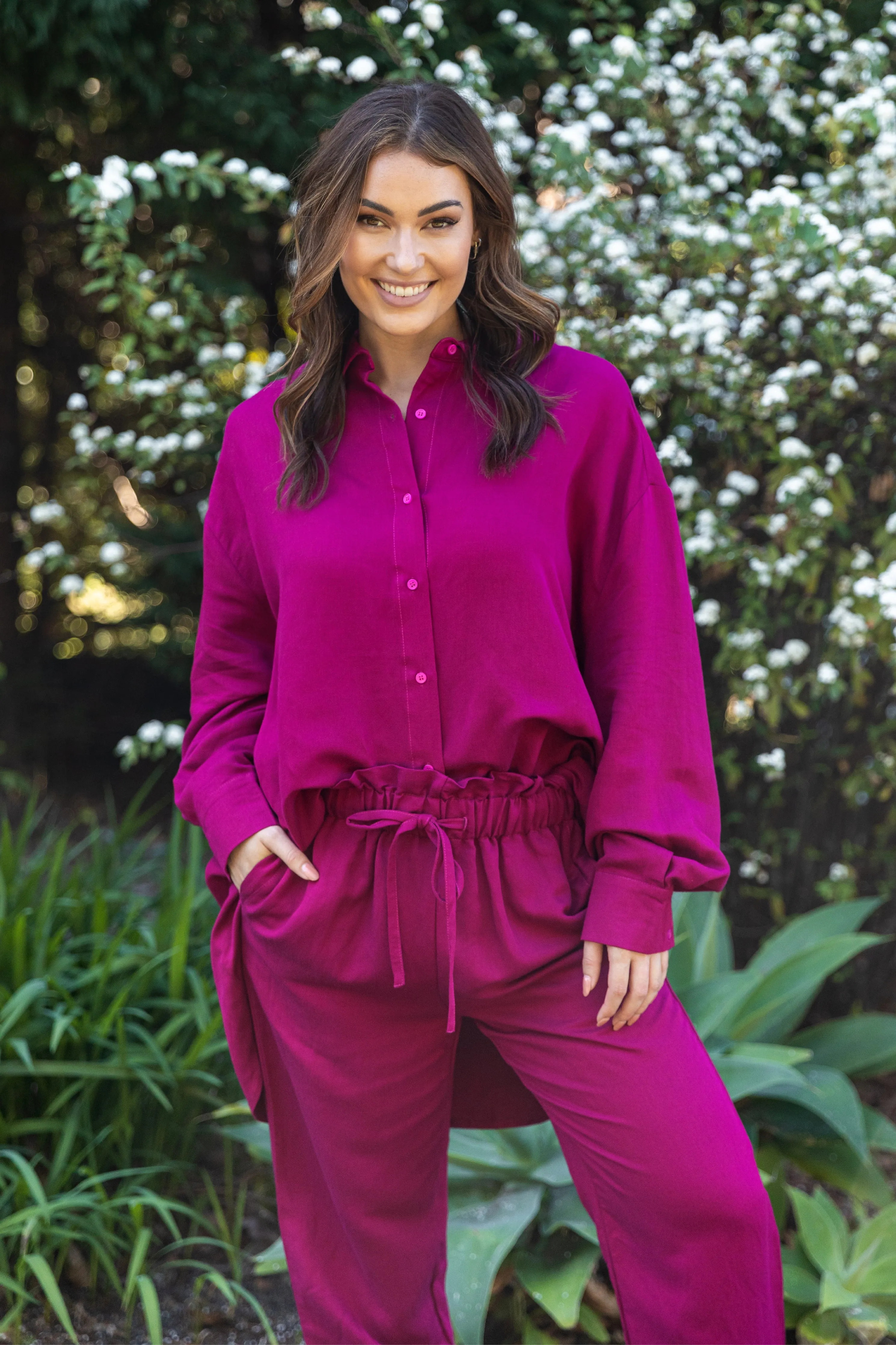 Amore Shirt | Deep Plum | FINAL SALE