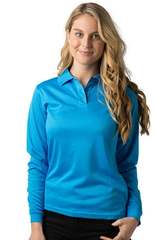 Be Seen THE PHOENIX Ladies L/S Polyester Polo