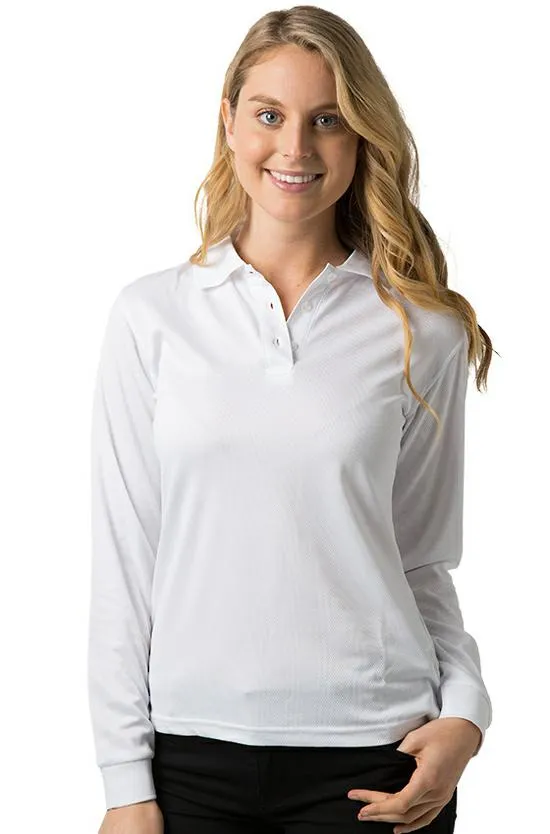 Be Seen THE PHOENIX Ladies L/S Polyester Polo