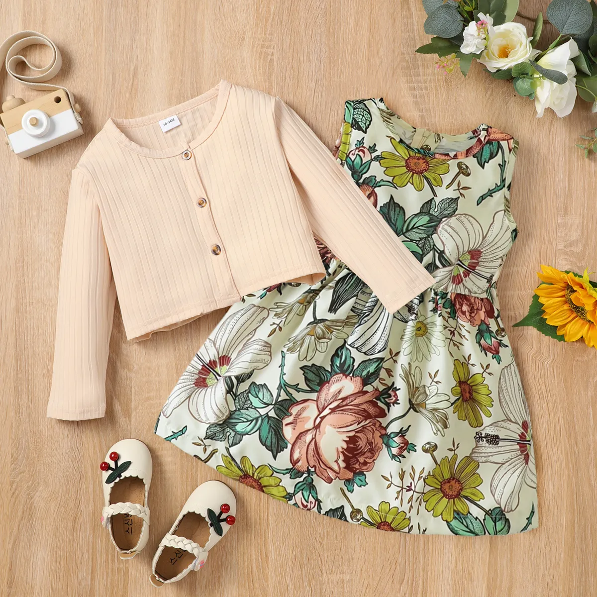 Brighter Days Youth Dress & Cardigan