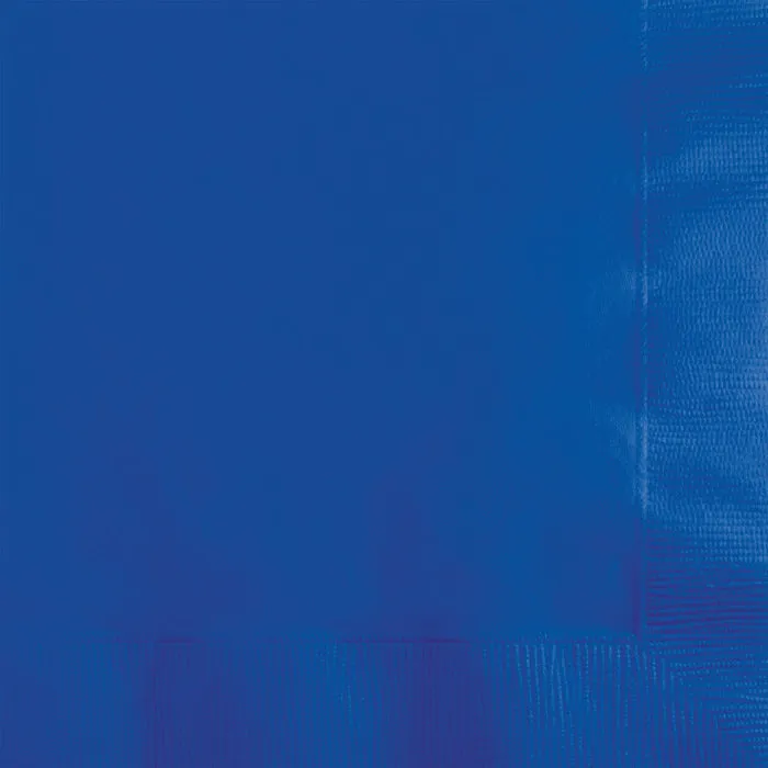 Bulk Cobalt Blue 2 ply Beverage Napkins (600 per Case)