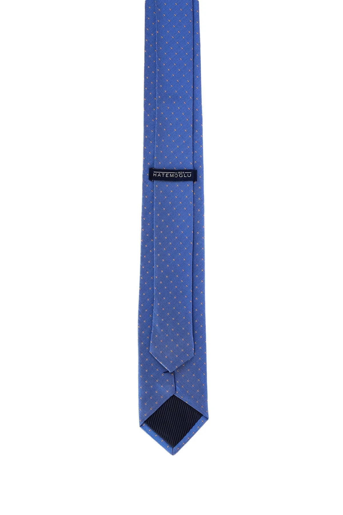 Casual 2.5-inch Slim Black Tie, Blue 6
