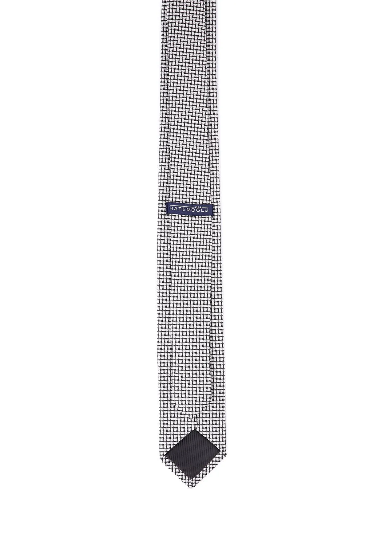 Casual 2.5-inch Slim Black Tie, Gray 1