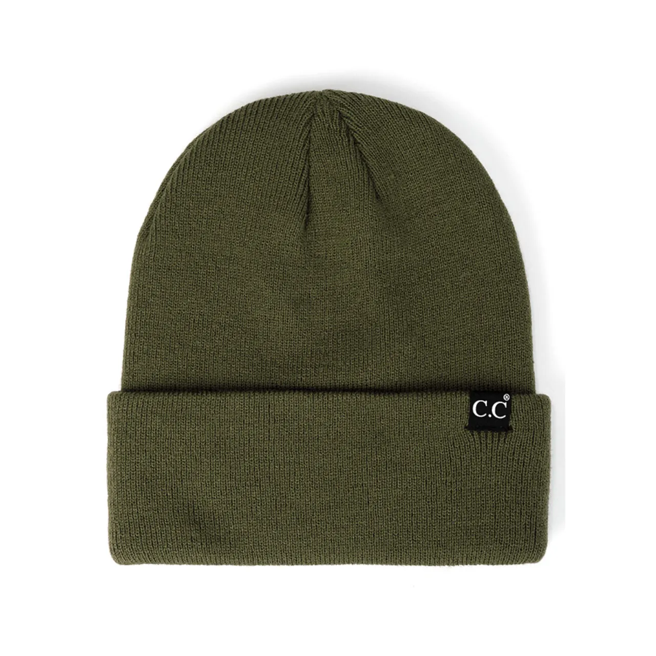 C.C Beanie Wide Cuff Winter Hat - Unisex
