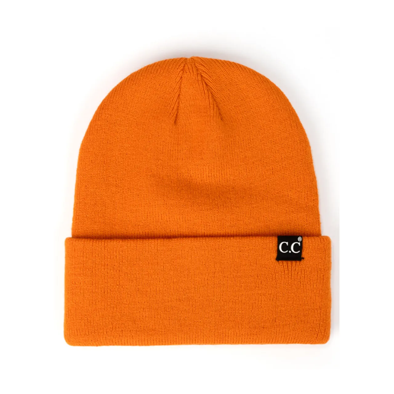 C.C Beanie Wide Cuff Winter Hat - Unisex