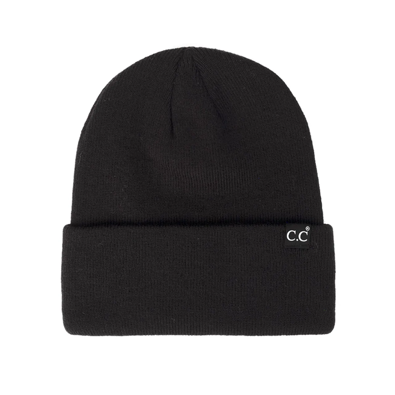 C.C Beanie Wide Cuff Winter Hat - Unisex