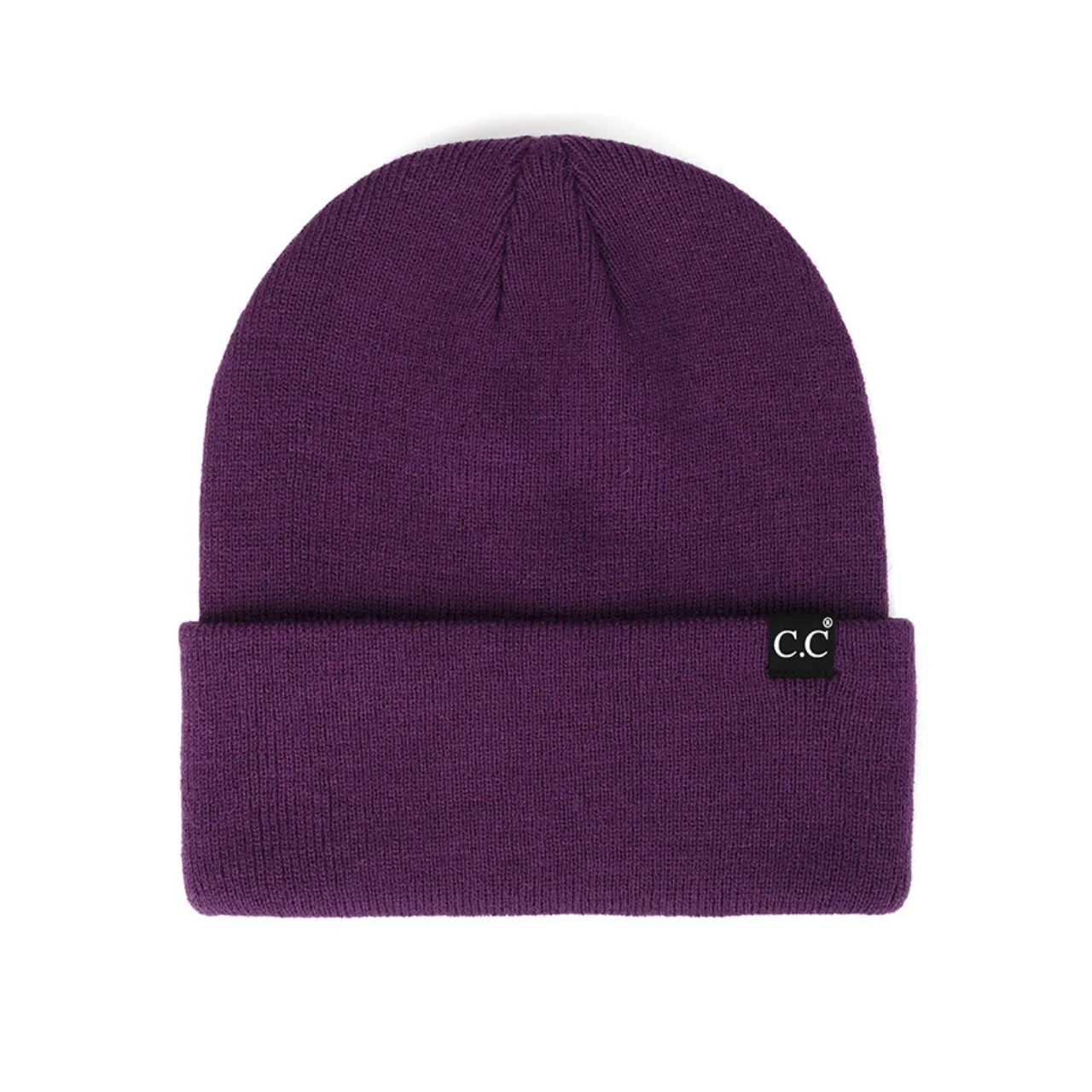 C.C Beanie Wide Cuff Winter Hat - Unisex