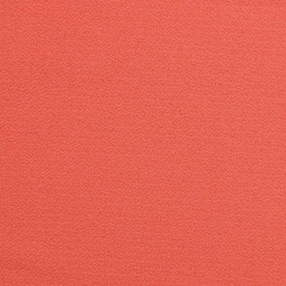 Crêpe de polyester corail