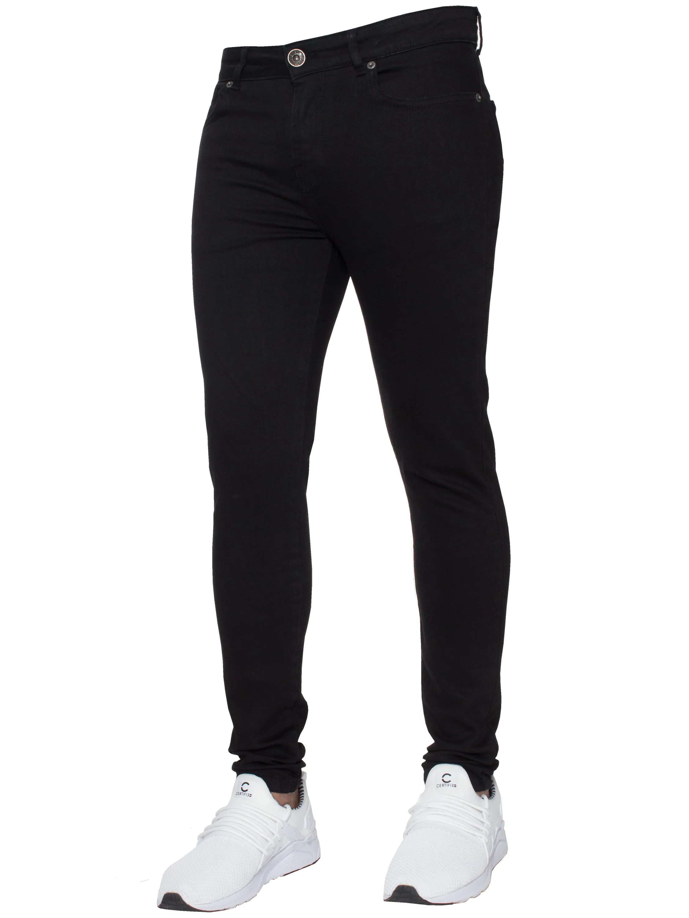 Enzo | Mens Gerardo Skinny Fit Denim Jeans