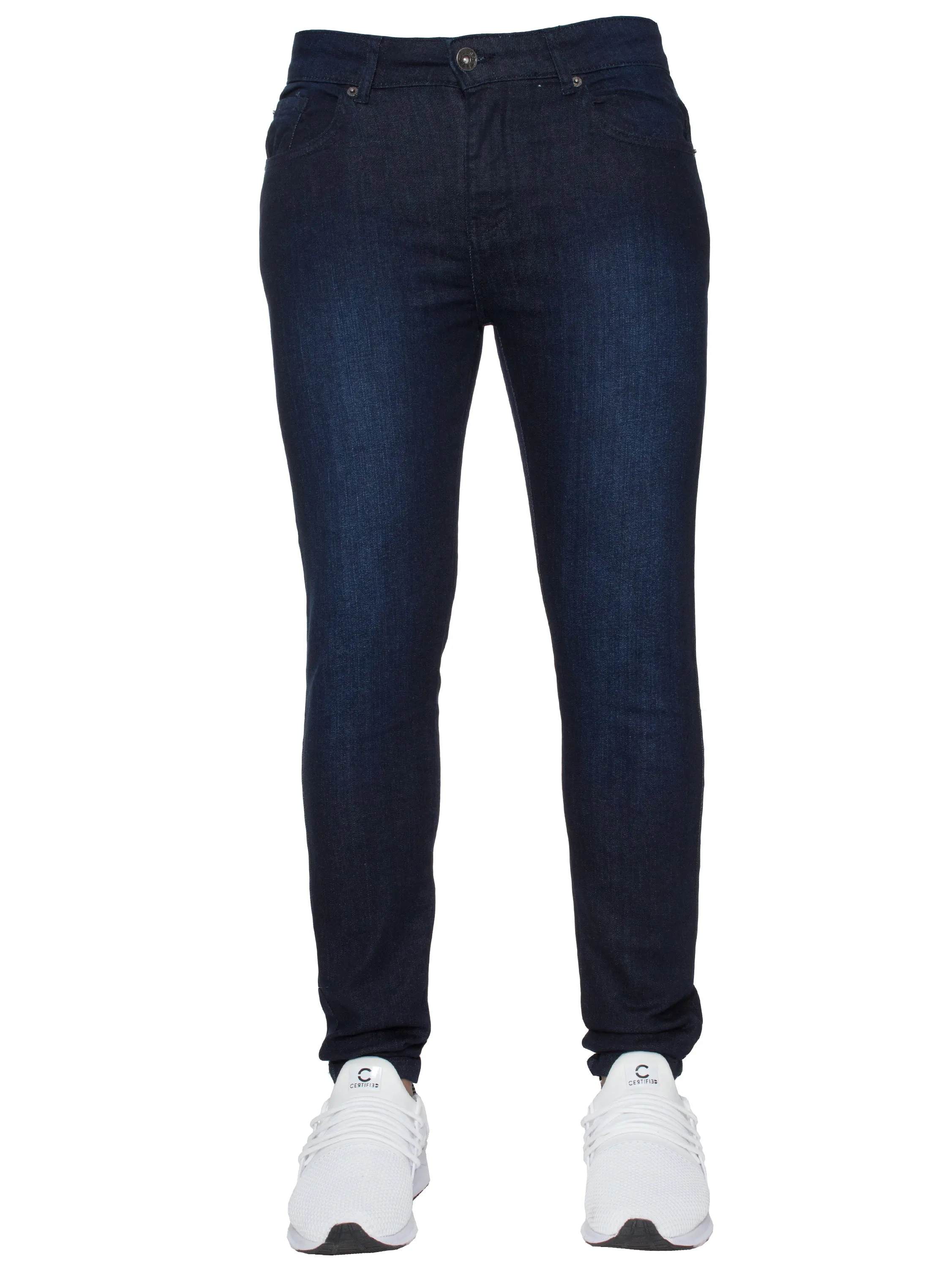 Enzo | Mens Gerardo Skinny Fit Denim Jeans