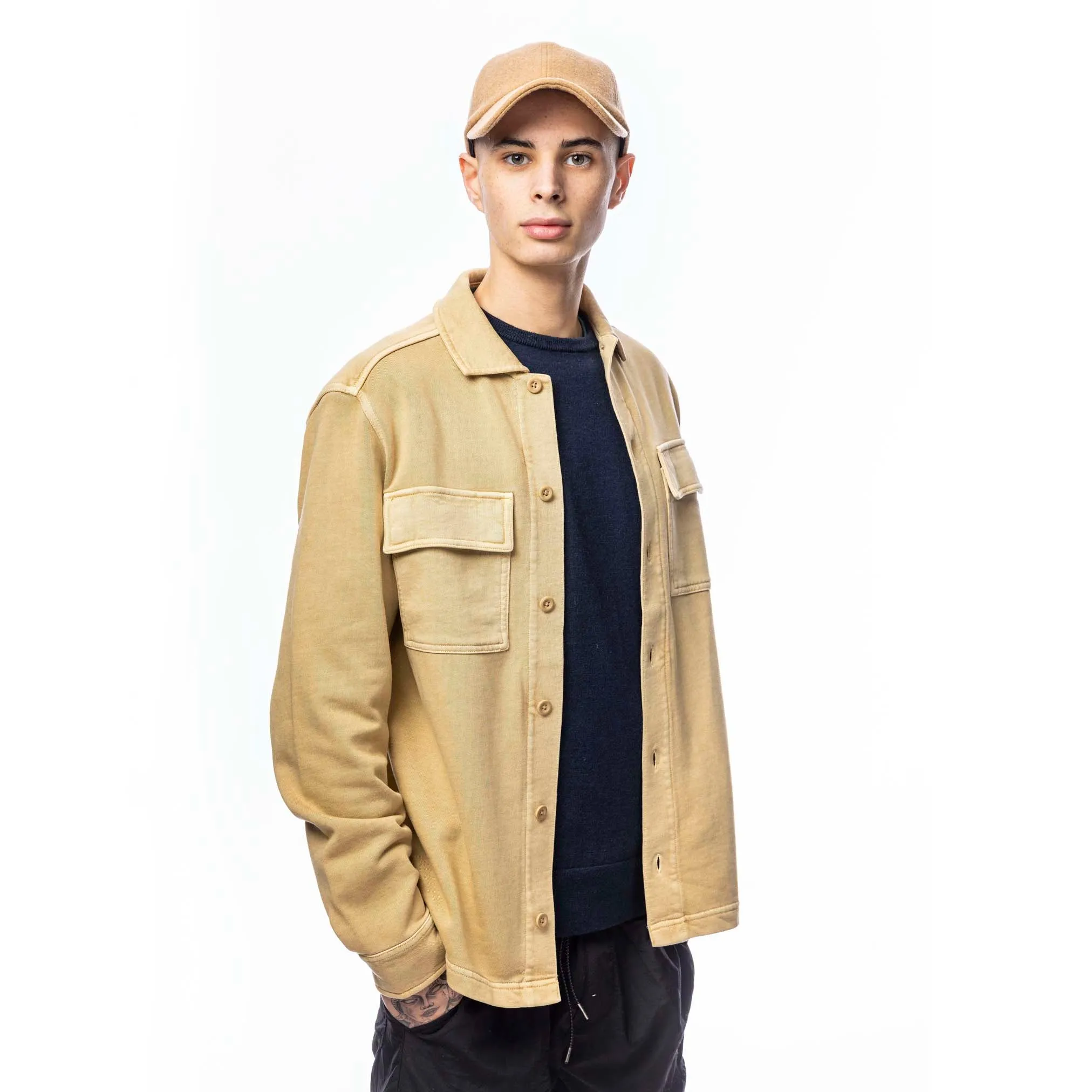 Felt Tweed Baseball Cap