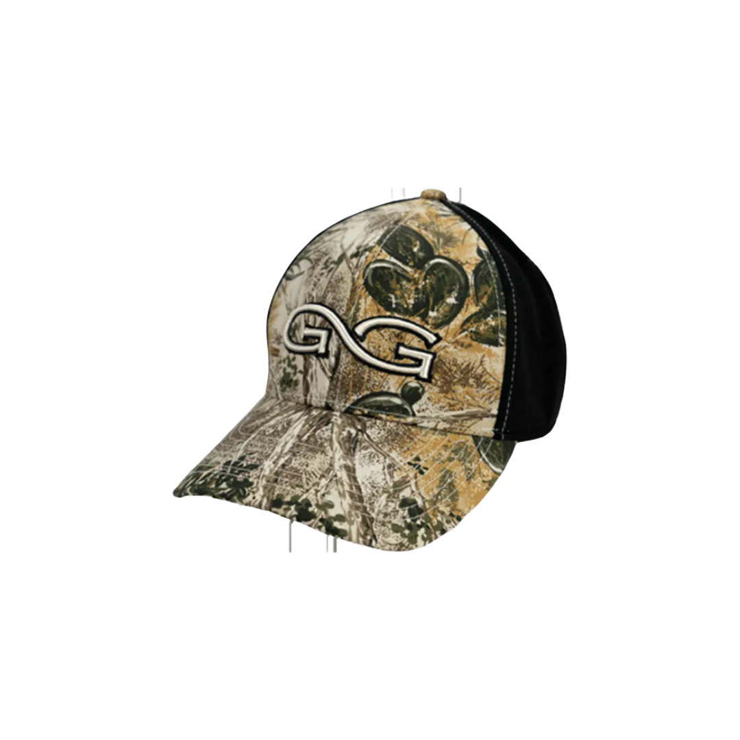 Gameguard Brown Camo Embroidered Logo Cap