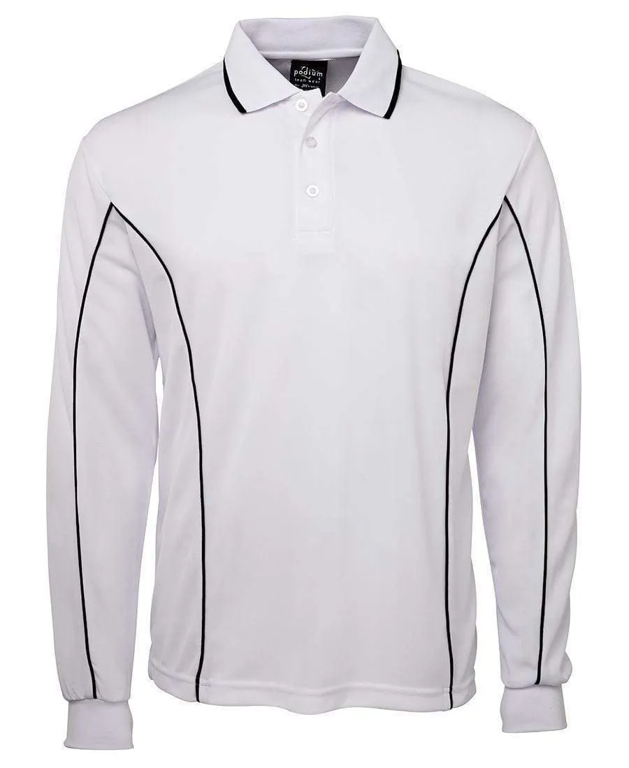 JB'S Long Sleeve Piping Polo 7PIPL
