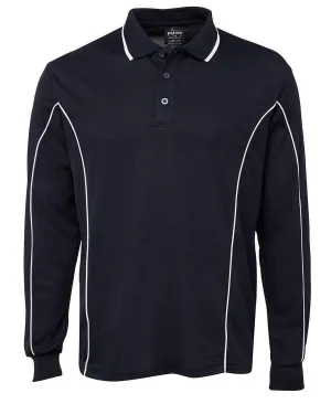 JB'S Long Sleeve Piping Polo 7PIPL
