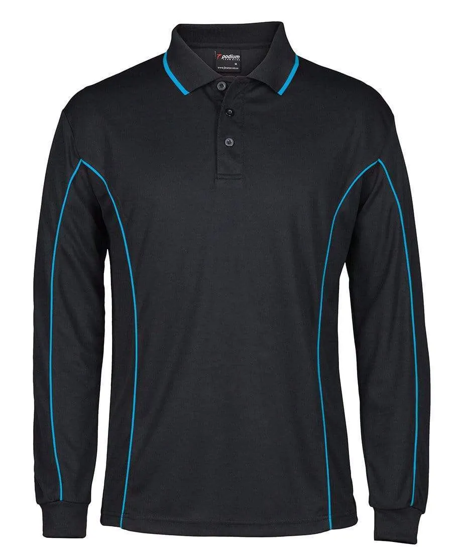 JB'S Long Sleeve Piping Polo 7PIPL
