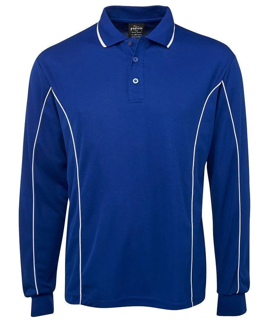JB'S Long Sleeve Piping Polo 7PIPL