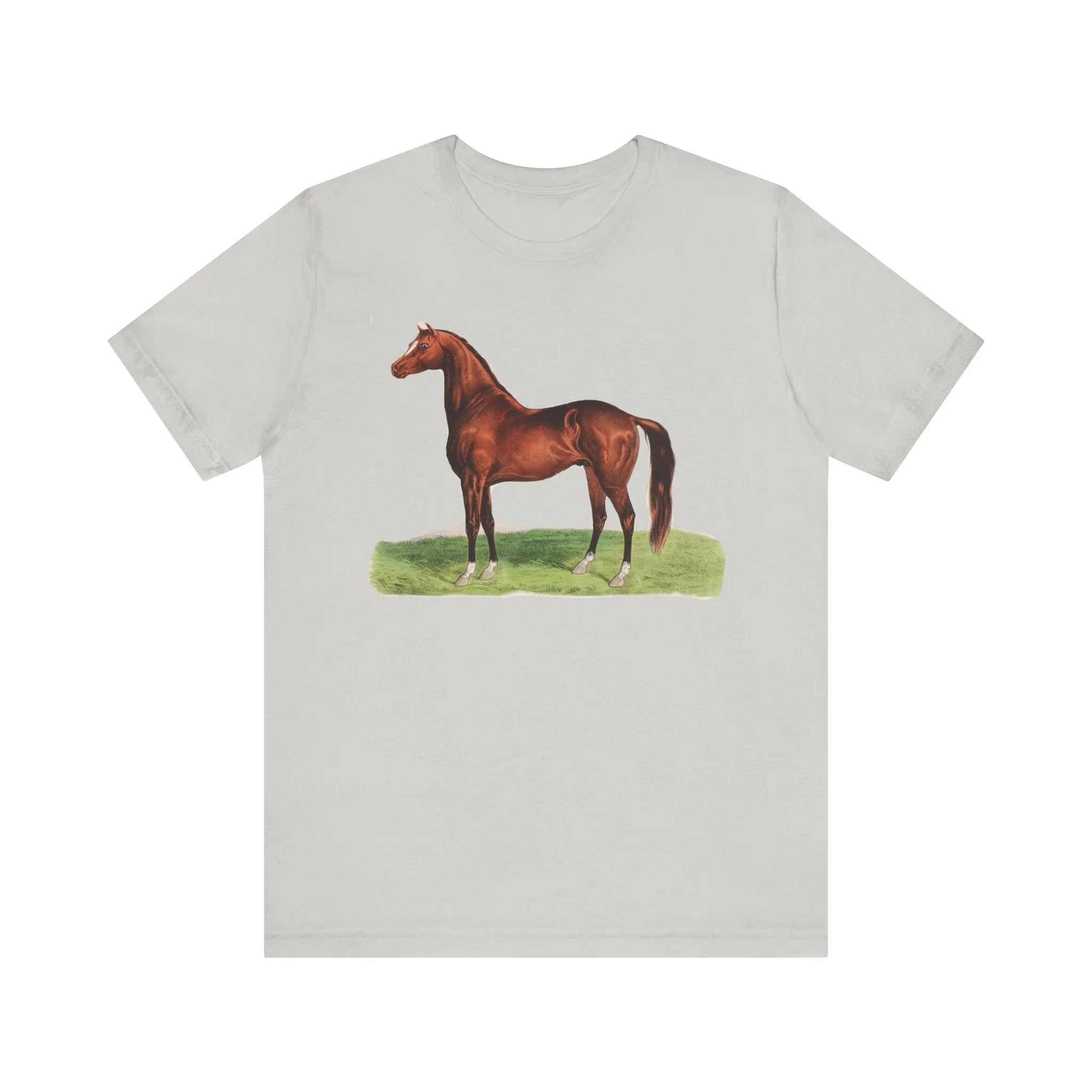 Jersey Short Sleeve Tee for a horse lover