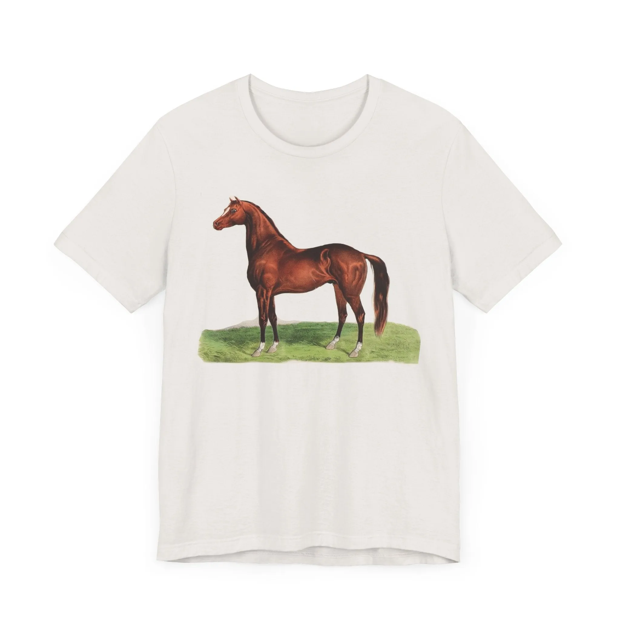 Jersey Short Sleeve Tee for a horse lover