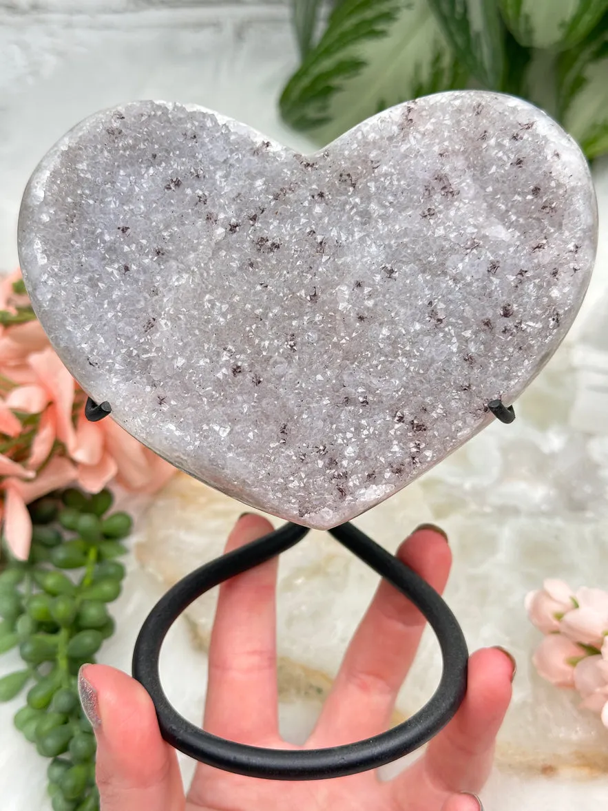 Large Quartz Heart Displays