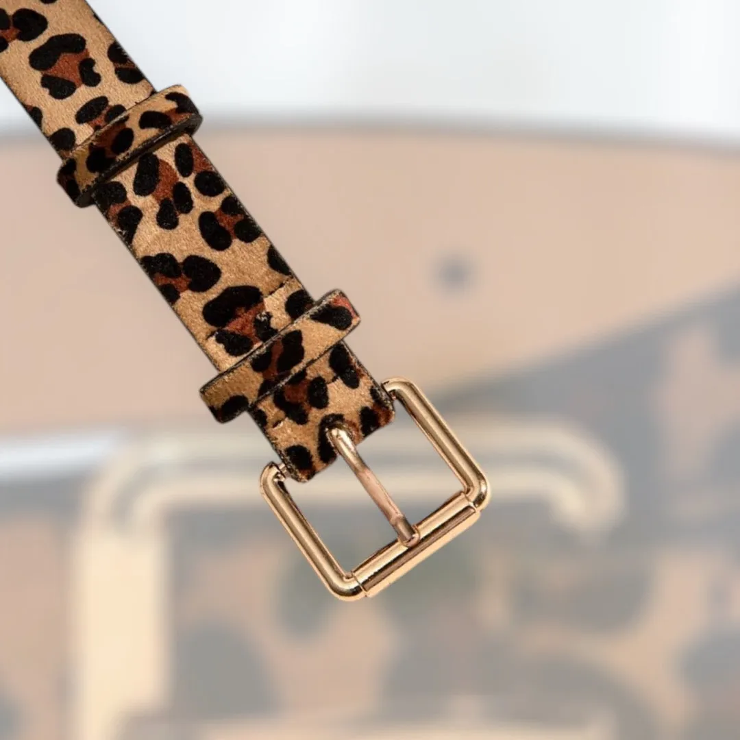Leash Belt - Leopard