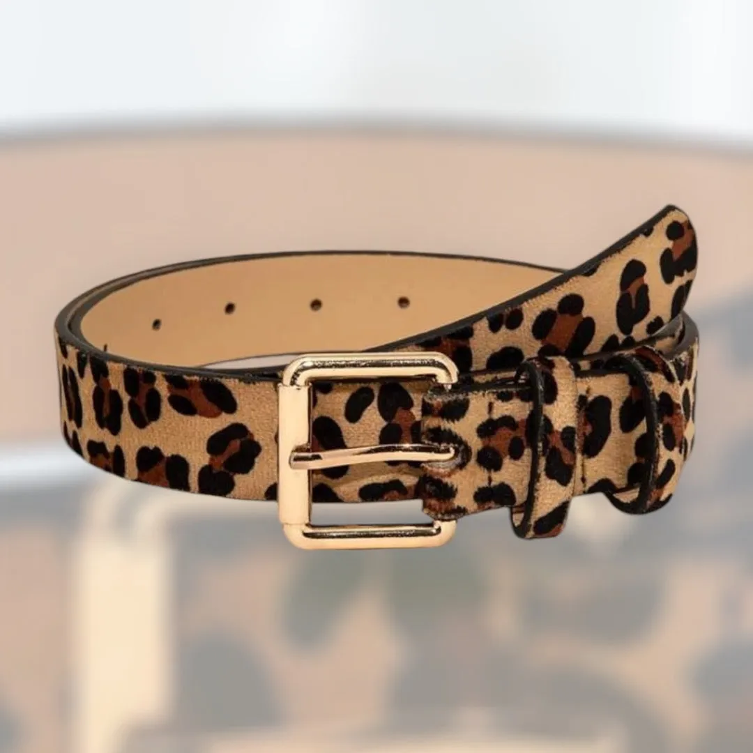 Leash Belt - Leopard