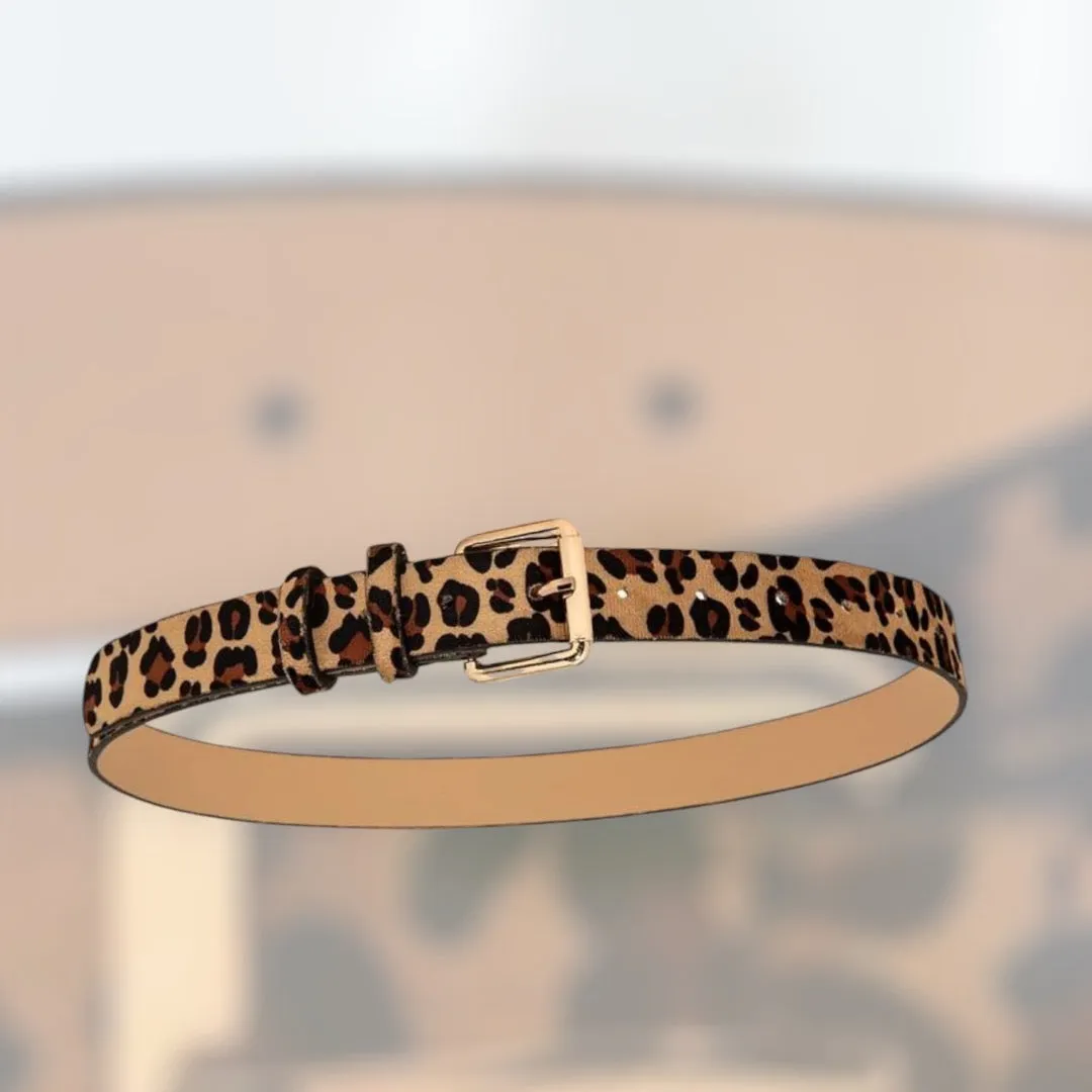 Leash Belt - Leopard