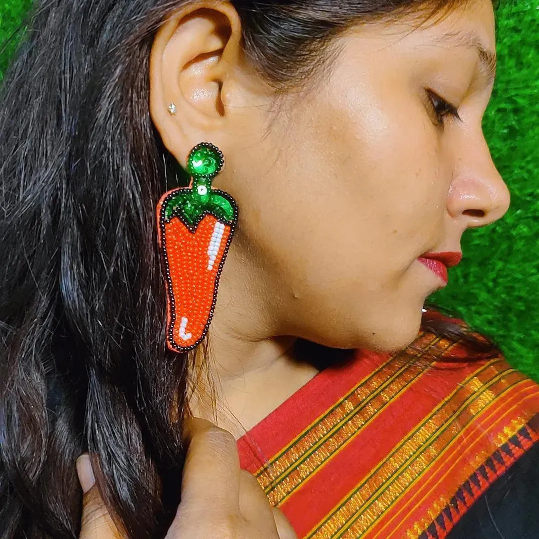 Mirchi Ke Sholay Earrings