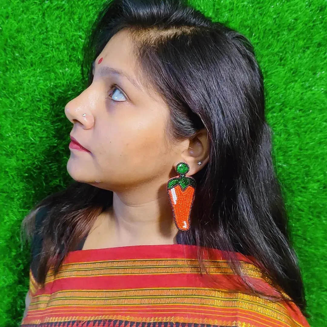 Mirchi Ke Sholay Earrings