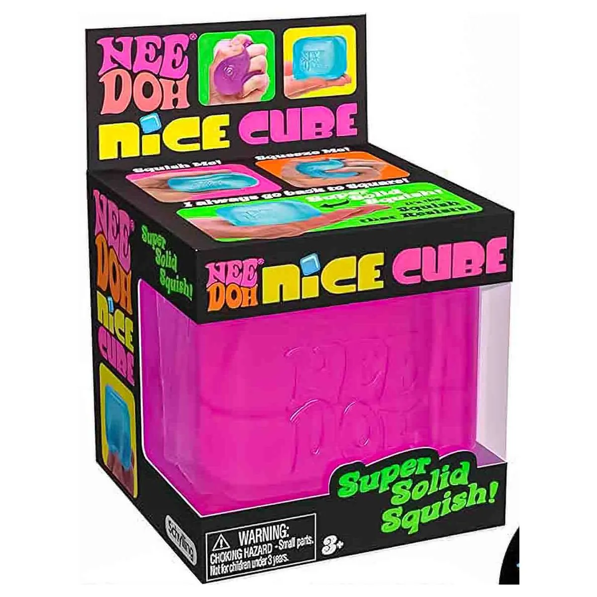 NeeDoh Nice Cube Fidget Toy (styles vary)