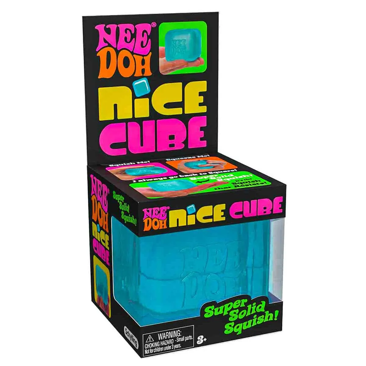 NeeDoh Nice Cube Fidget Toy (styles vary)