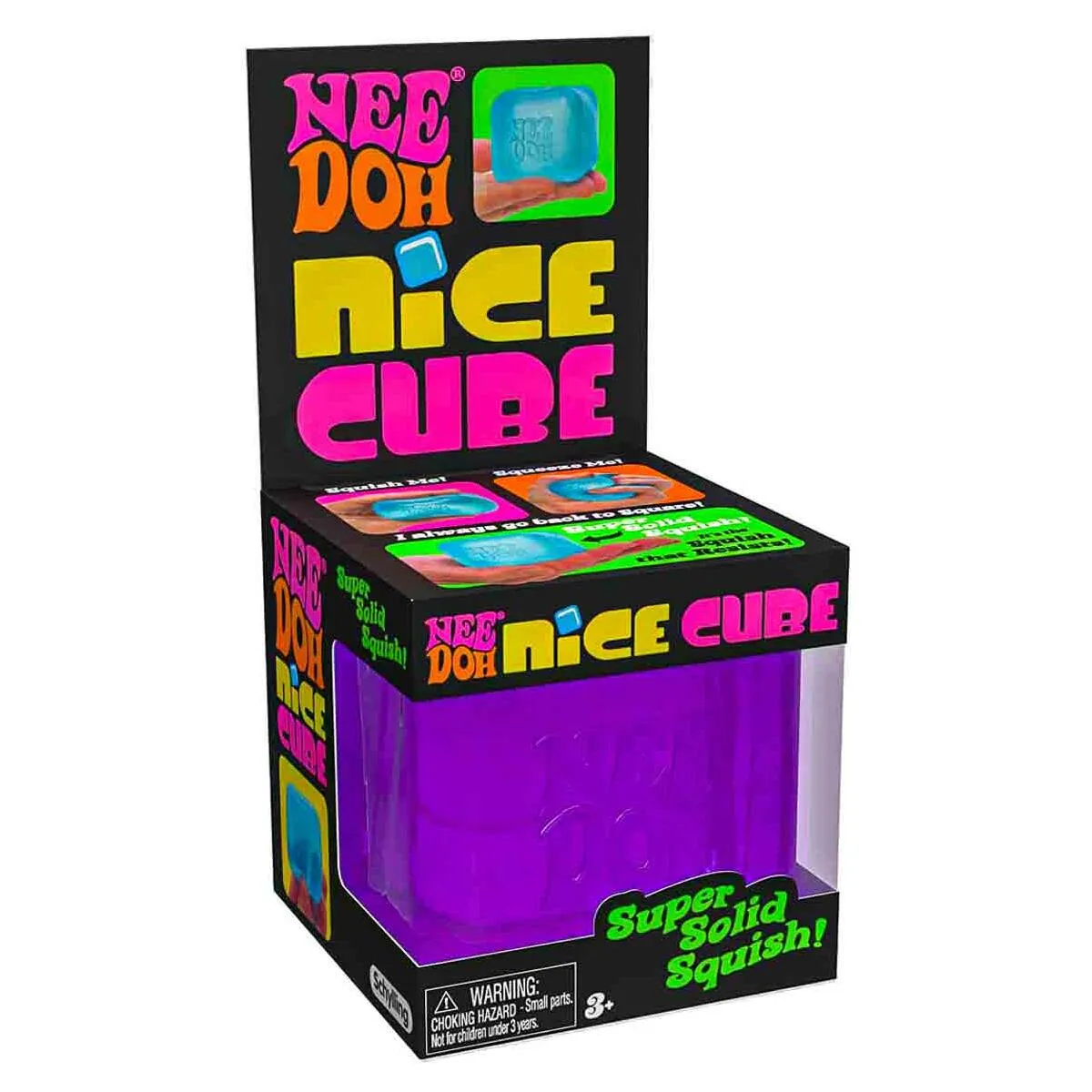 NeeDoh Nice Cube Fidget Toy (styles vary)