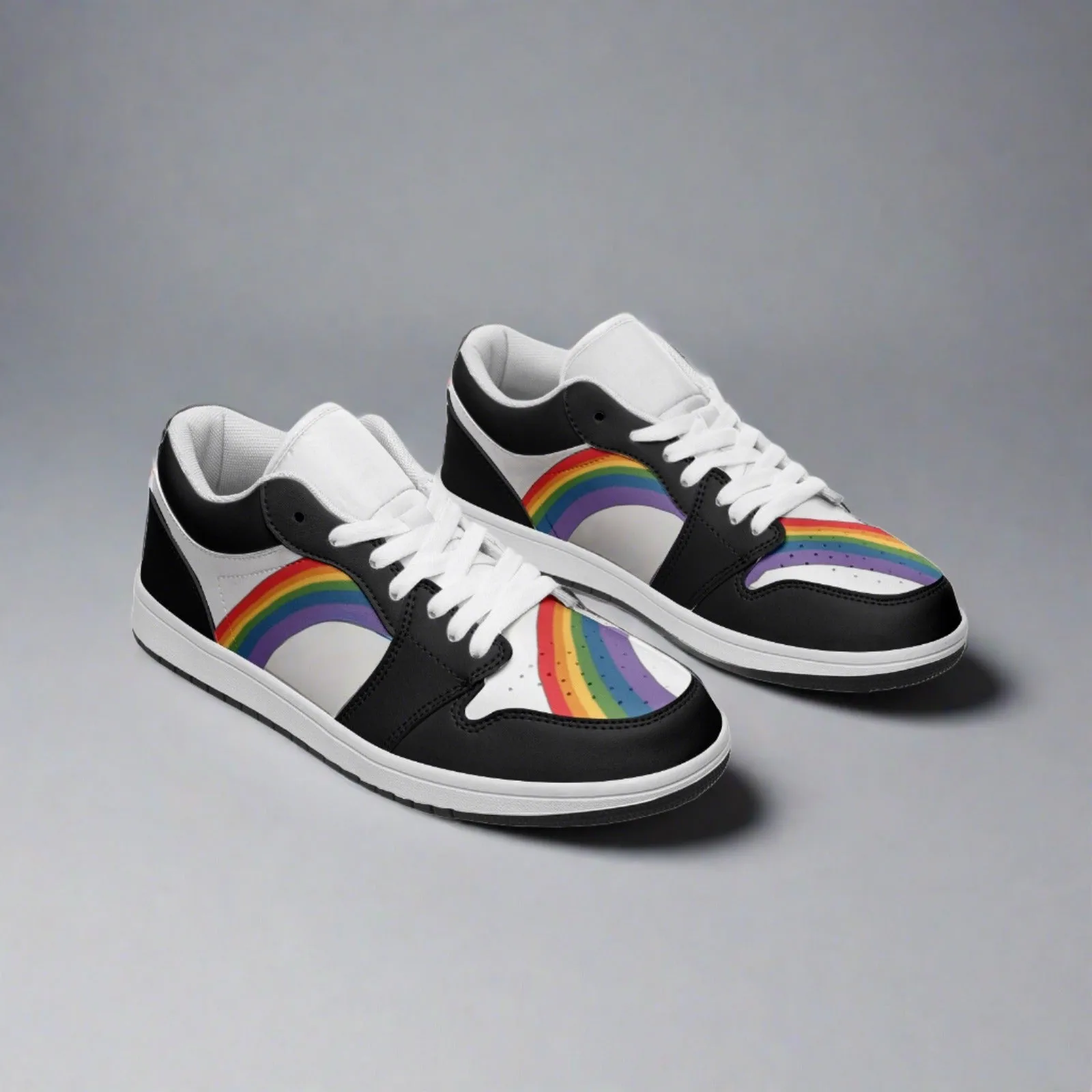 Rainbow LGBT Pride Low Top Unisex Sneakers