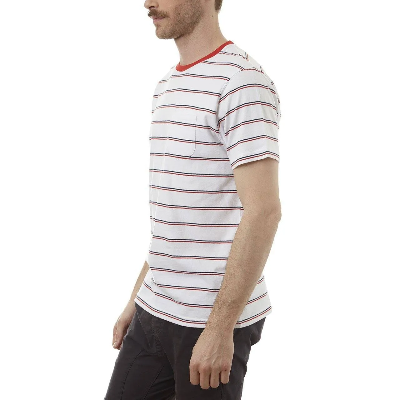 Red Vine Edgar Striped Tee