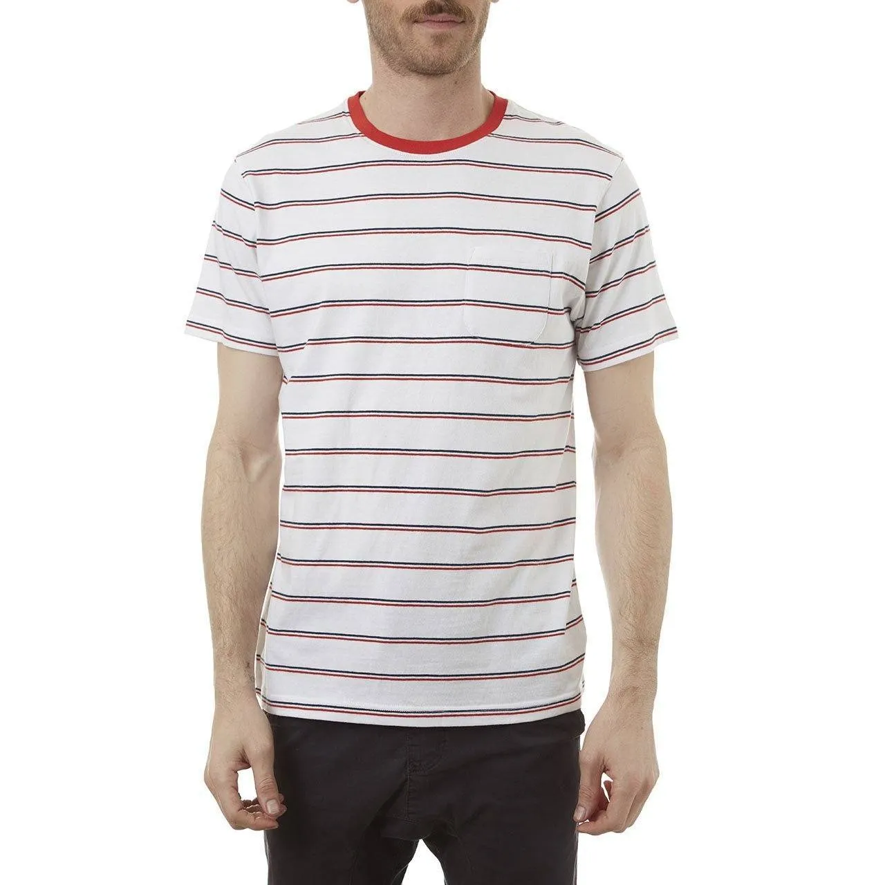 Red Vine Edgar Striped Tee