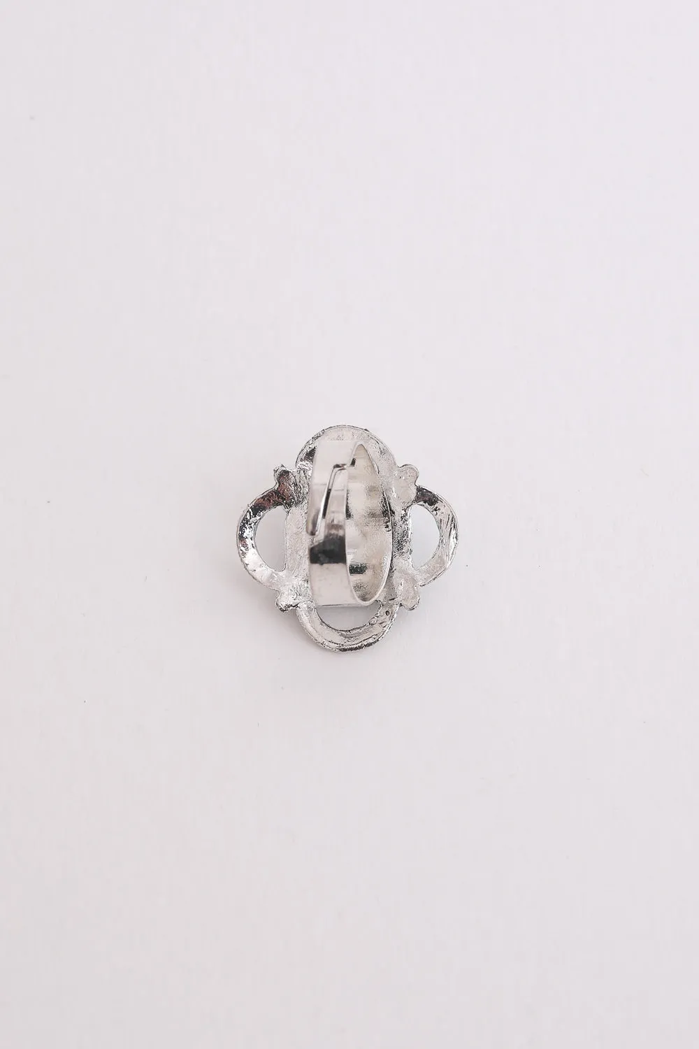 Square Cut Adjustable Turquoise Ring