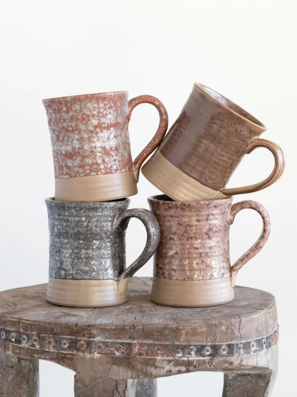 Stoneware Mugs (4 styles)