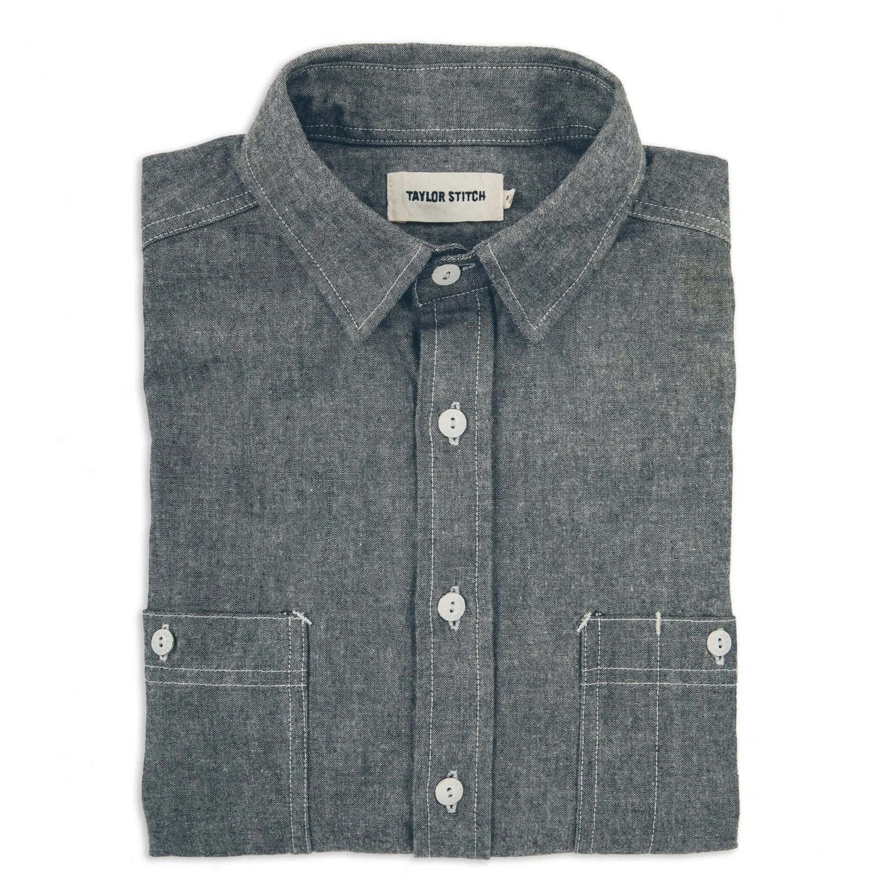 The California in Charcoal Everyday Chambray