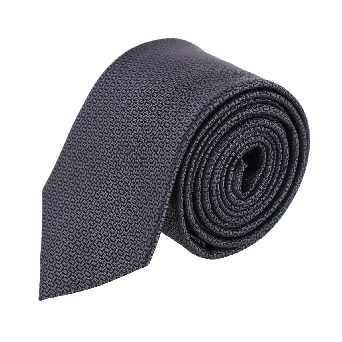 The Monte Bello Interlocked Silk Big and Tall Necktie