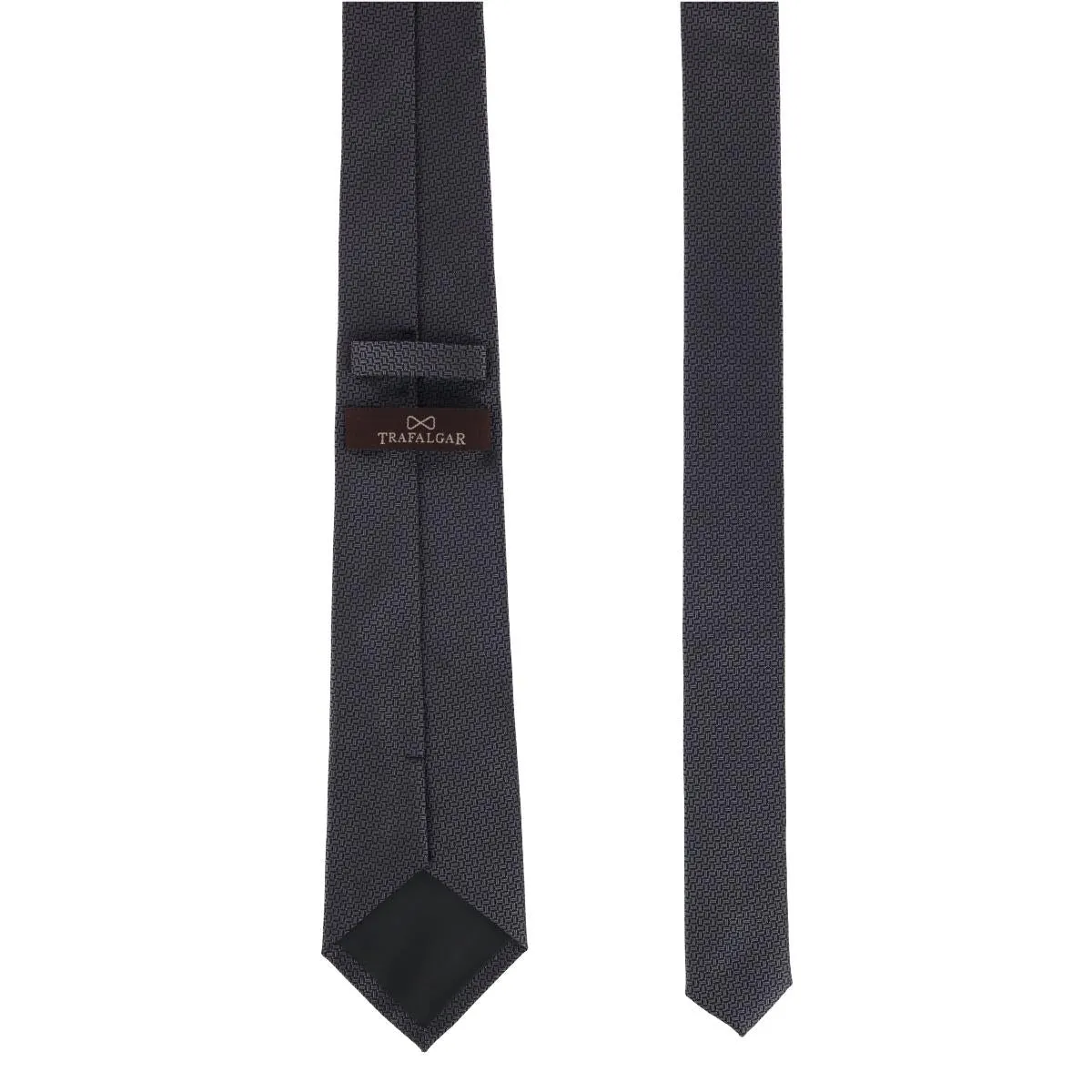 The Monte Bello Interlocked Silk Big and Tall Necktie