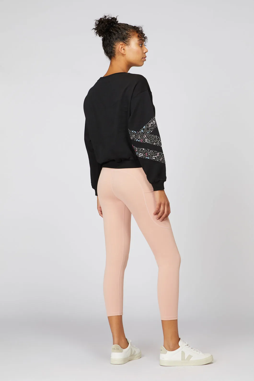 Twisting Printed Sweat