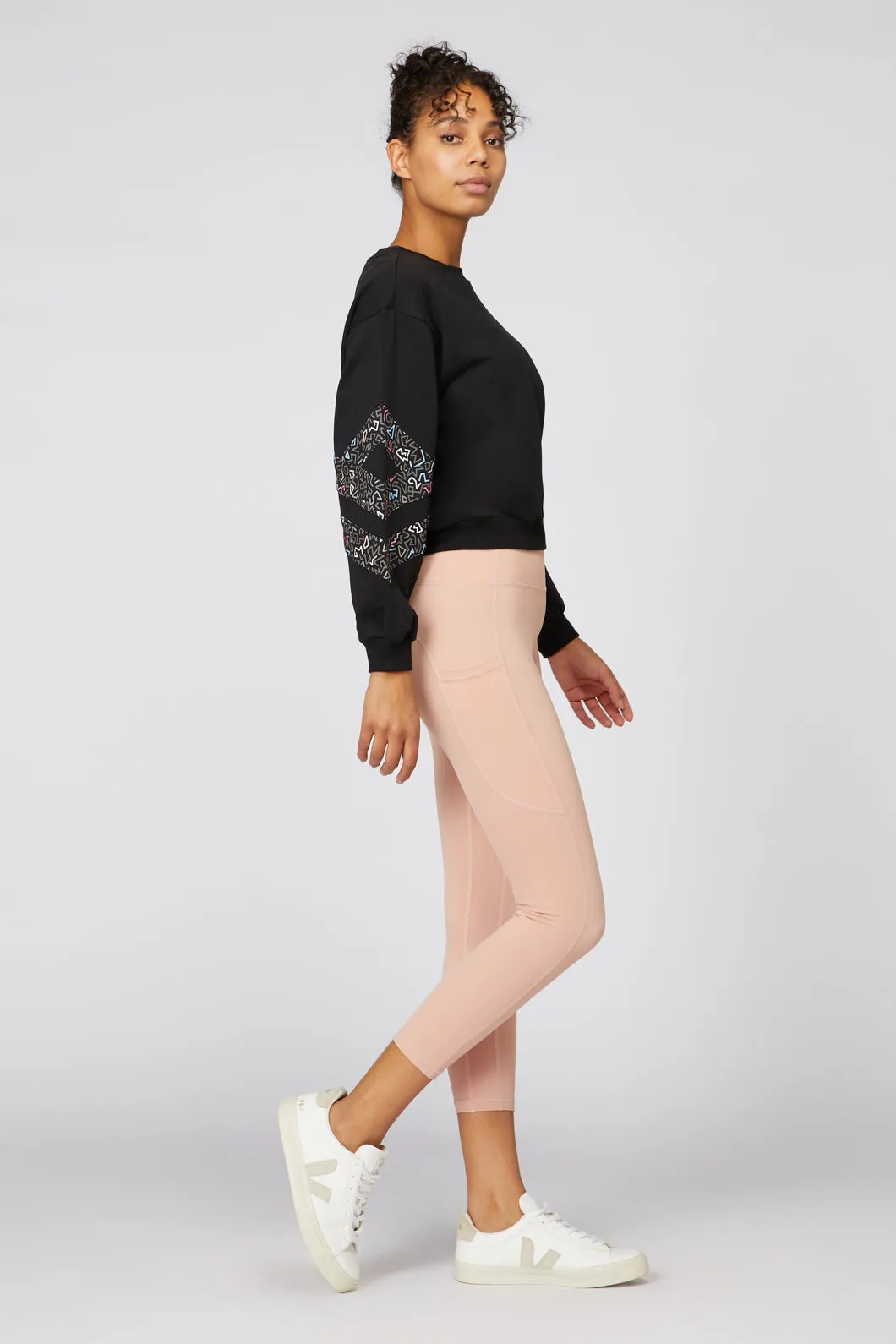 Twisting Printed Sweat