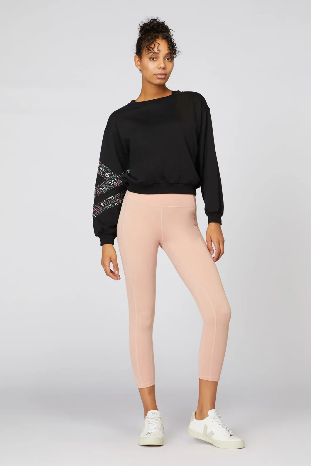 Twisting Printed Sweat
