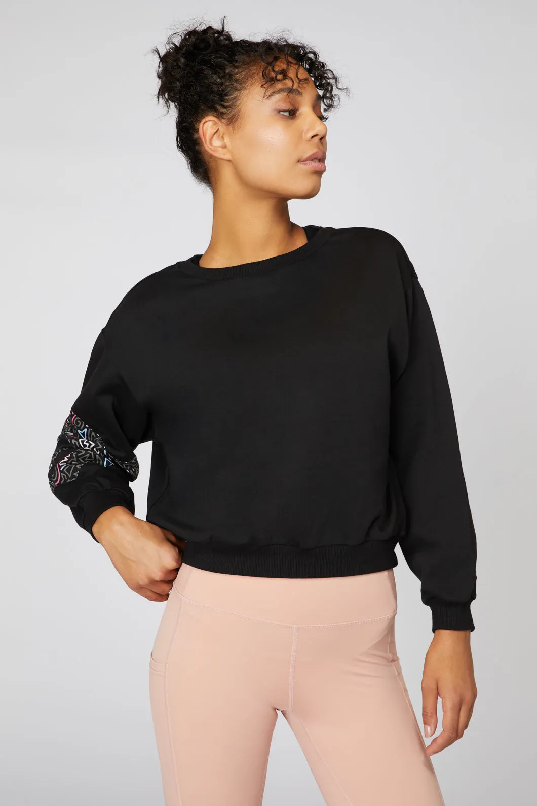 Twisting Printed Sweat